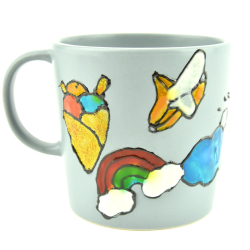 Pen til 3D klistermrker, DIY sticker kit, 10 farver