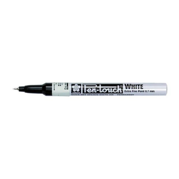 Pen-Touch Extra Fine, hvid