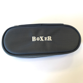 Penalhus Boxer Oval - M�rkegr�