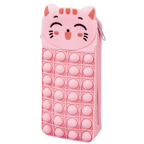 Penalhus “POP IT” Silicone 19x7x4cm, lyserd