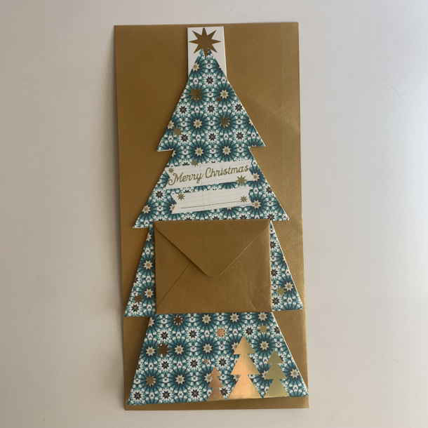 Pengekort m. juletr, grn