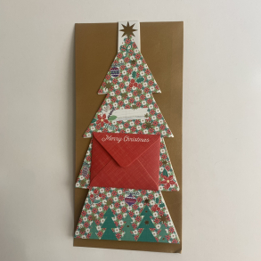 Pengekort m. juletr, rd