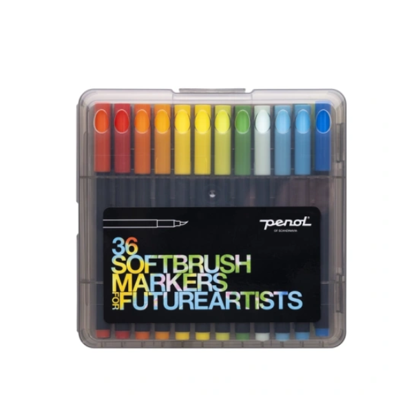 Penol Softbrush tuscher, 36 stk. 