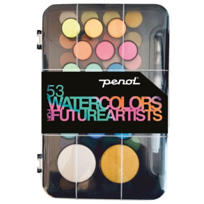 Penol vandfarve, 53 farver
