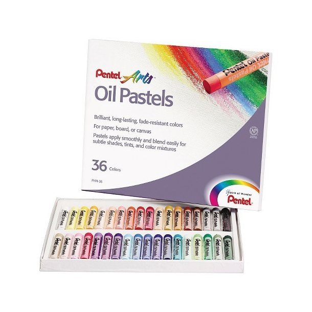Pentel Arts - Oil Pastels 36 stk. 