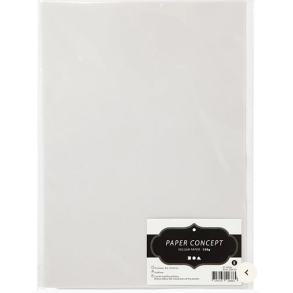 Pergamentpapir, 150g, rhvid, 10 ark