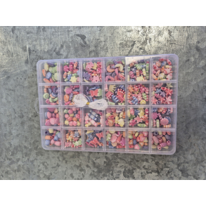 Perlest med 20 forskellige figurer