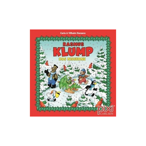Pixi-serie 136 - Julehistorier - Rasmus Klump hos nisserne