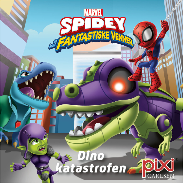 Pixi-serie 154: Spidey og hans fantastiske venner - Dino-katastrofen