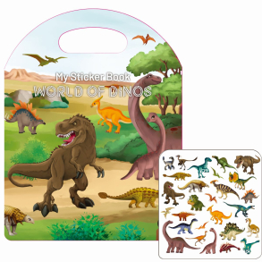 Tinka Stickerbook Dinosaur