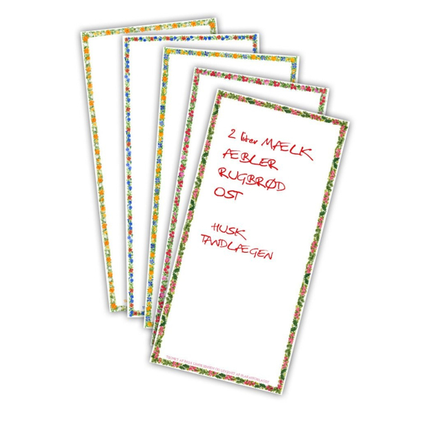 Plakatforlaget Huskeblok, 5 stk. 