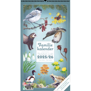 Plakatforlaget Rundt i naturen Skolerskalender 2025/26