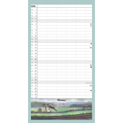 Plakatforlaget Rundt i naturen Skolerskalender 2025/26