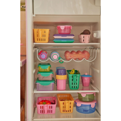 Plastik Madopbevaring - Bl