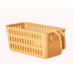 Plastik Madopbevaring - Gul