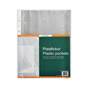 Plastlomme A4 40 Mikron 50 stk. 