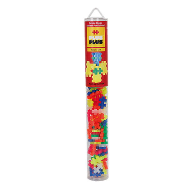 Plus Plus MINI Neon tubes 100 pcs