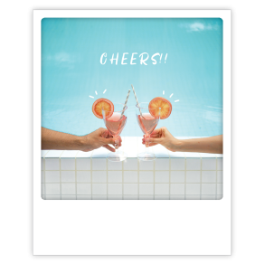 Polaroid kort, CHEERS