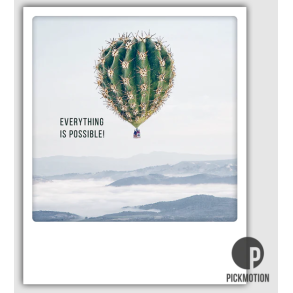 Polaroid kort, EVERYTHING IS POSSIBLE