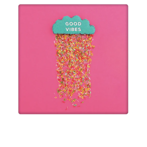 Polaroid kort, GOOD VIBES 