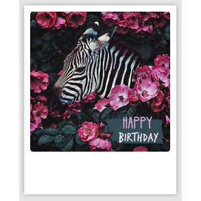 Polaroid kort, HAPPY BIRTHDAY