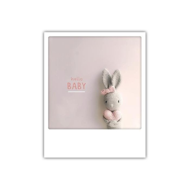 Polaroid kort, HELLO BABY