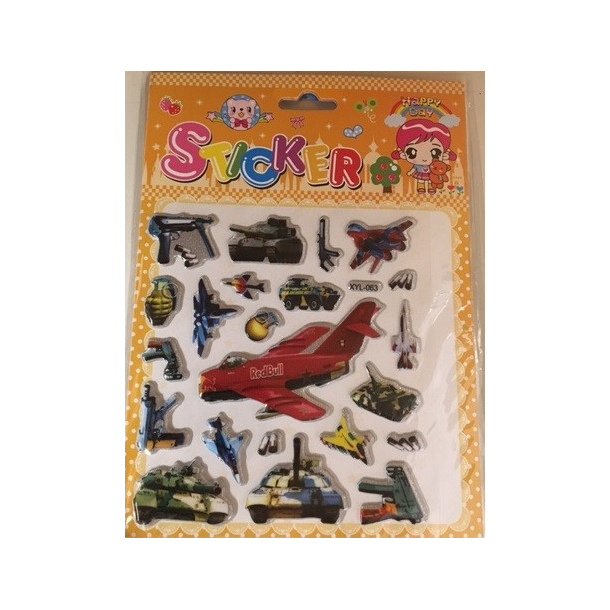 Pop up stickers, maskiner