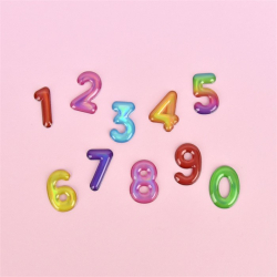 Pop up stickers, tal (0-9)