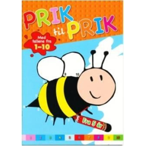 Prik til prik med tallene 1-10 - Bi