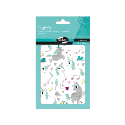 Puffy stickers, enhjrning