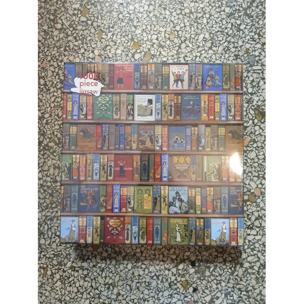 Puslepil bibliotek, 1000 brikker