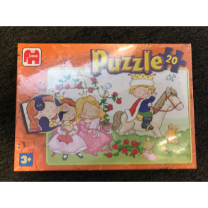 Puslespil 2 prinsesser og en prins