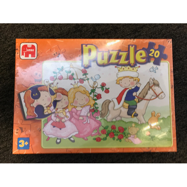 Puslespil 2 prinsesser og en prins