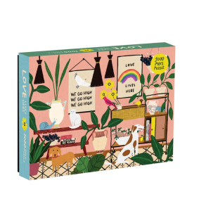 Puslespil, 1000 brikker, Anne Bentley Love Lives Here