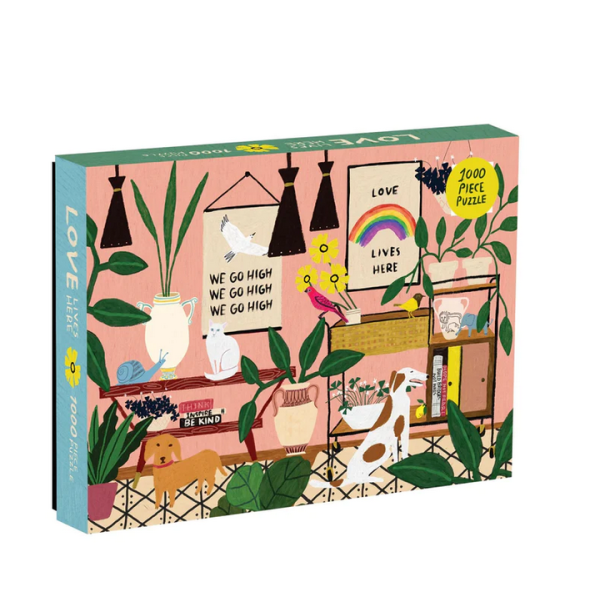 Puslespil, 1000 brikker, Anne Bentley Love Lives Here