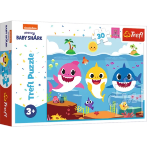 Puslespil Babyshark, 30 brikker