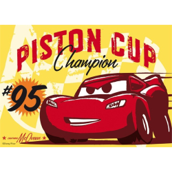 Puslespil Disney Cars 4 x 48