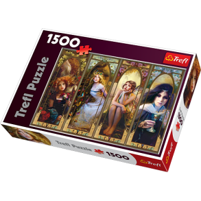 Puslespil Fantasy Collage, 1500 brikker