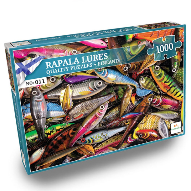Puslespil Fish, Fish, Fish - Rapala, 1000 brikker
