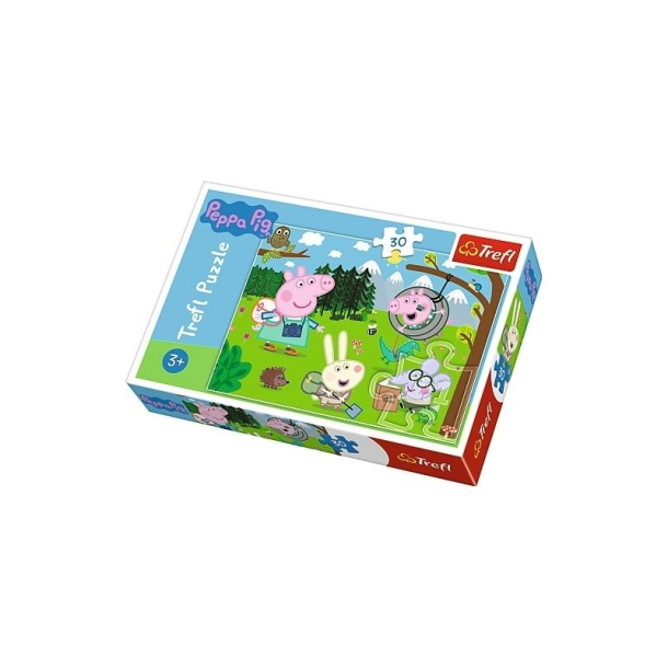 Puslespil Gurli Gris, Skovtur, 30 brikker