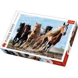 Puslespil Heste, 1000 brikker