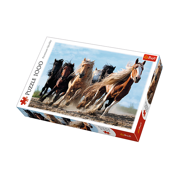 Puslespil Heste, 1000 brikker