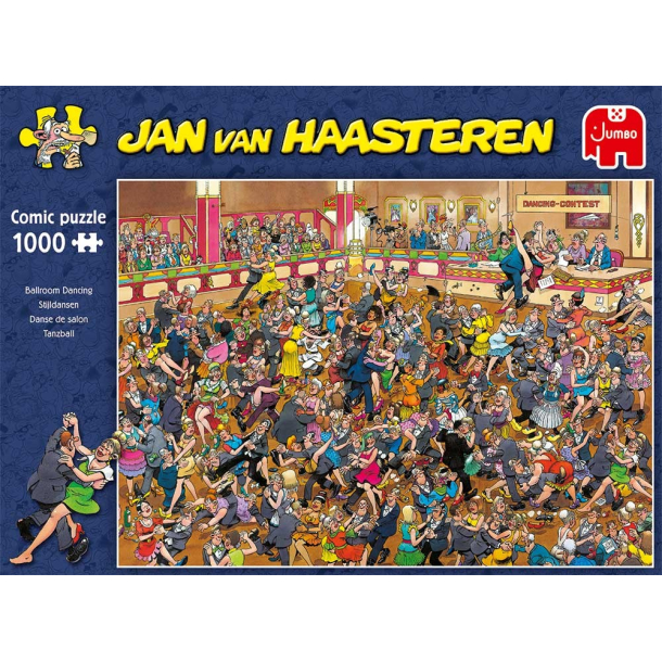 Puslespil Jan van Haasteren, Ballroom Dancing, 1000 brikker