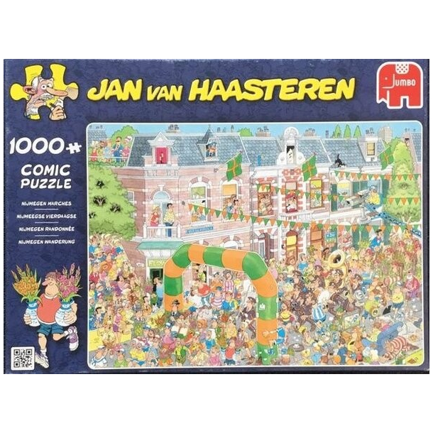 Puslespil Jan van Haasteren, Four Day Marches, 1000 brikker