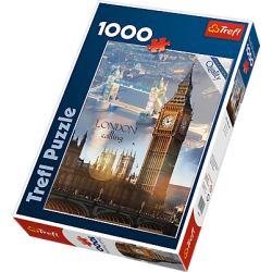 Puslespil London Big Ben, 1000 brikker