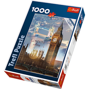 Puslespil London Big Ben, 1000 brikker