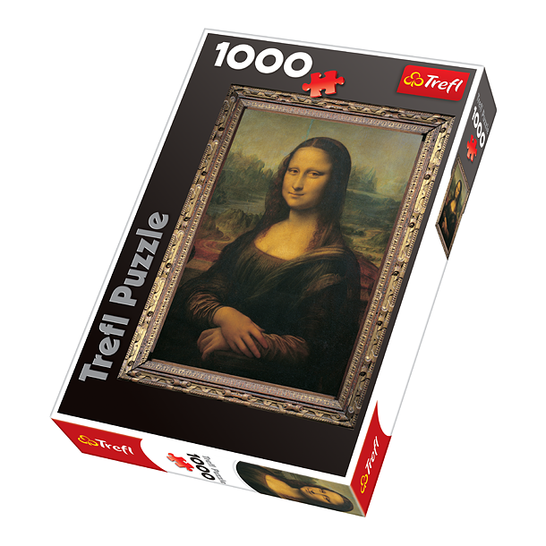 Puslespil Mona Lisa, 1000 brikker