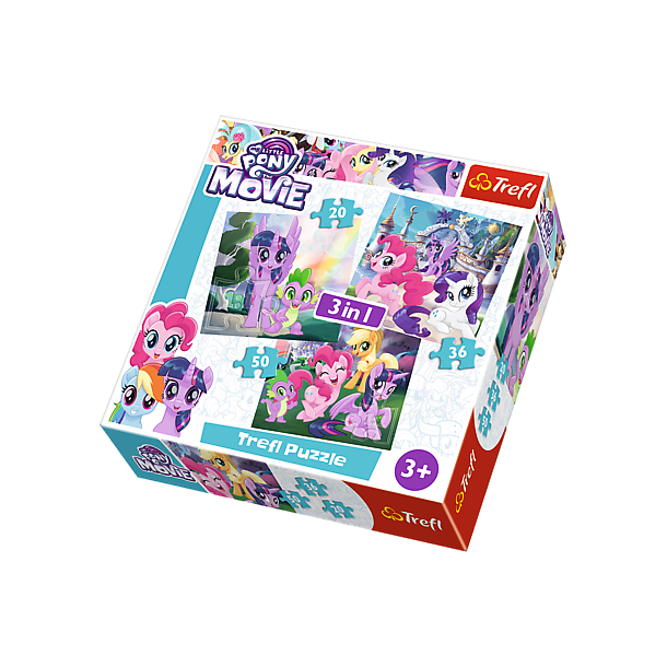 Puslespil My Little Pony - 3i1