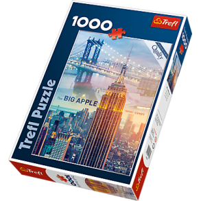 Puslespil New York, The Big Apple, 1000 brikker
