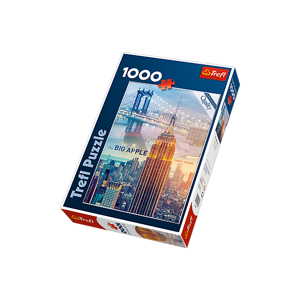 Puslespil New York, The Big Apple, 1000 brikker